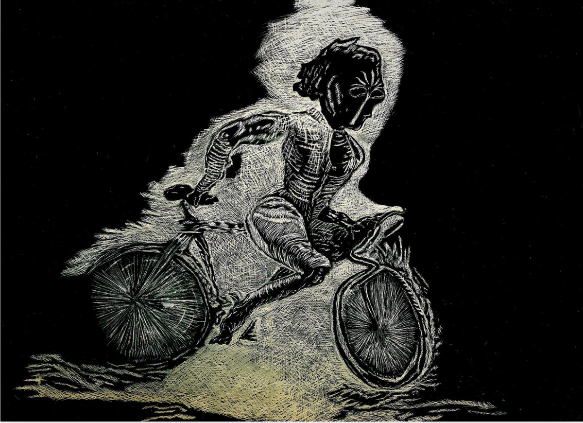 roygallery's tweet image. 'HELL SPIRIT' OE 🎨 Exciting news! My talented friend just brought a beautiful piece of art into the world! 📷🌟nspired. She has used the scratchboard technique for this. #ArtisticGenius #SupportLocalArt #TezosArts
objkt.com/asset/KT1XZfrn…