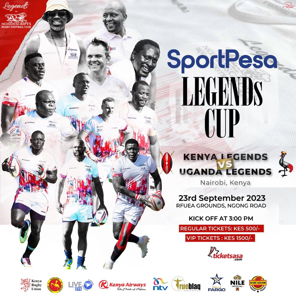 Siku ni leo!!!

#SportPesaLegendsCup