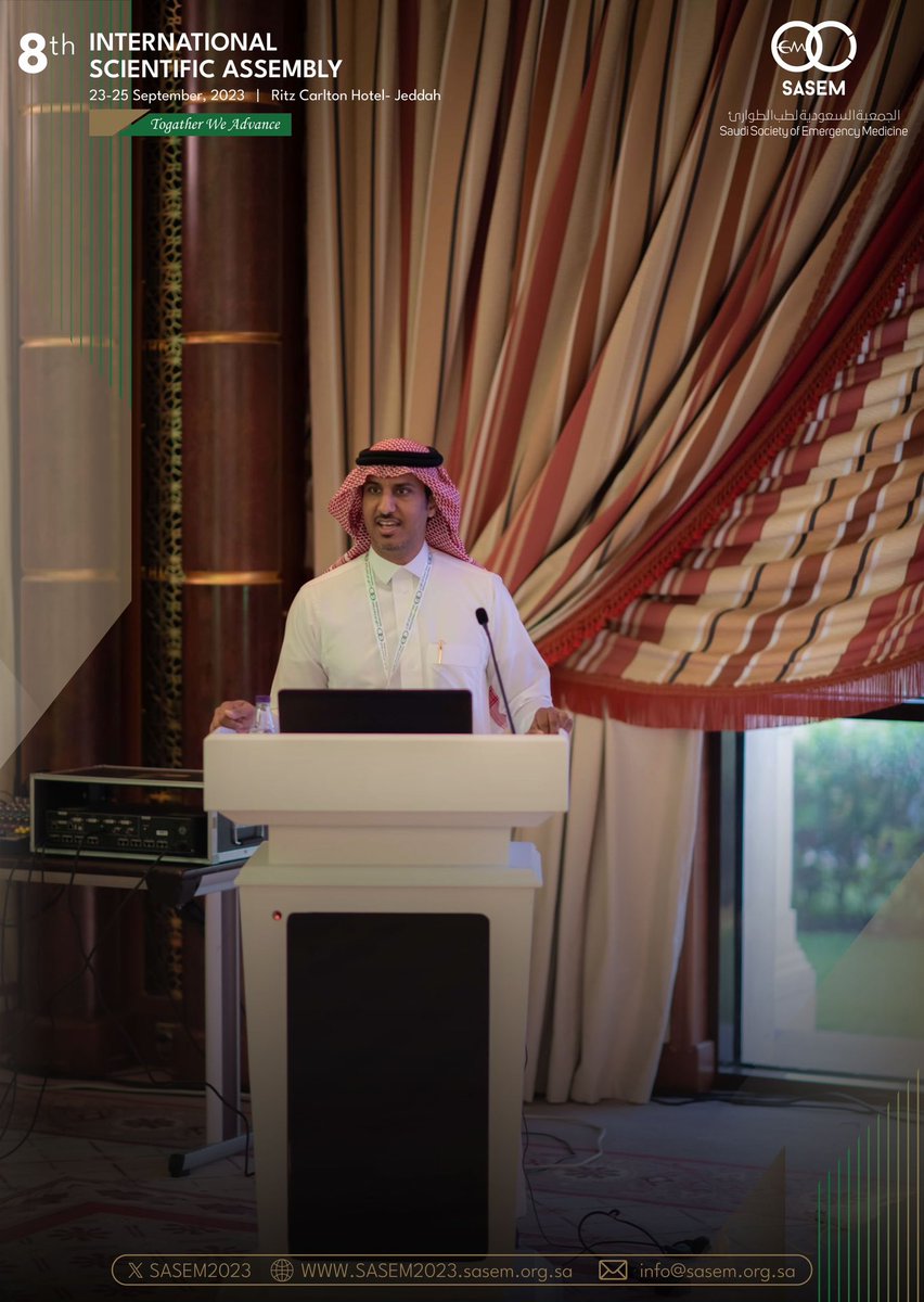 🚨Now Dr. Fahad Aljehani is presenting Seizure Updates.
 
“ Time is Brain” 🧠 

<a href="/DrAljuhani/">د.فهد الجهني | DR.Fahad</a>

#SASEM2023 
#ToghetherWeAdvance