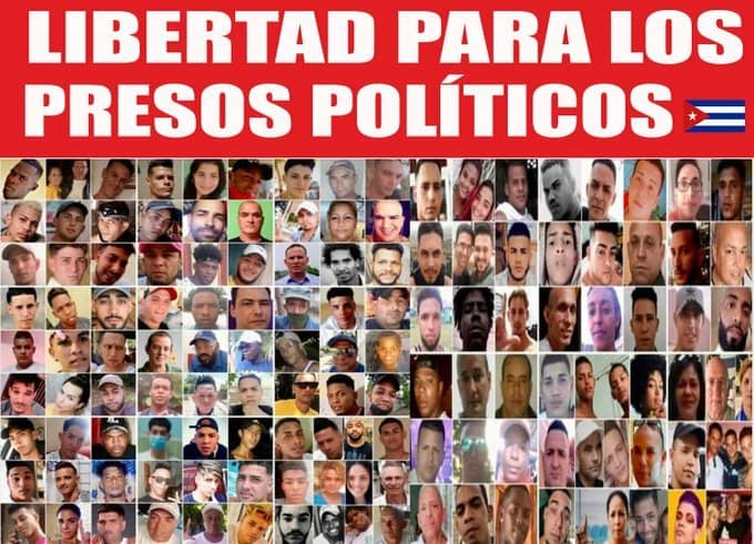 @DiazCanelB @CUBAONU #EnCubaHayPresosPoliticos
#LibertadParaLosPresosPoliticos
#PresosDeCastro
#ProhibidoOlvidar
#PateiaYLibertad
#UNGA78