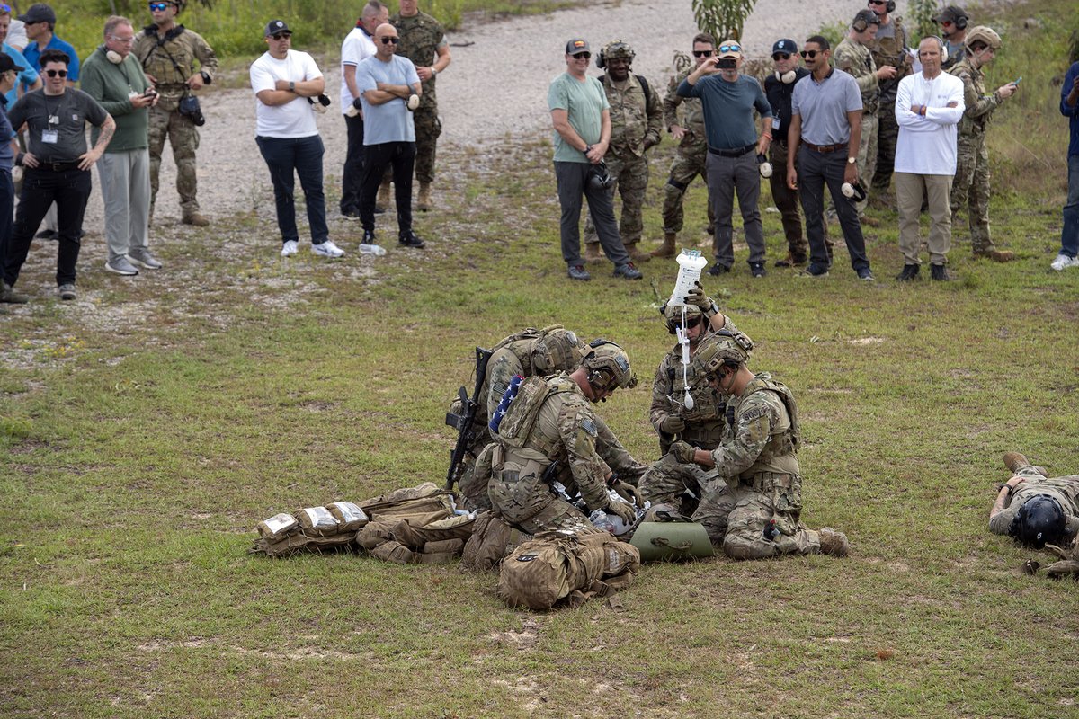 DeptofWar's tweet photo. This past week the participants of the 94th JCOC got to travel to military bases in the Southeast region of the U.S. where they learned about and experienced a variety of the military's capabilities. #JCOC94 https://t.co/5bEpaAYGCA