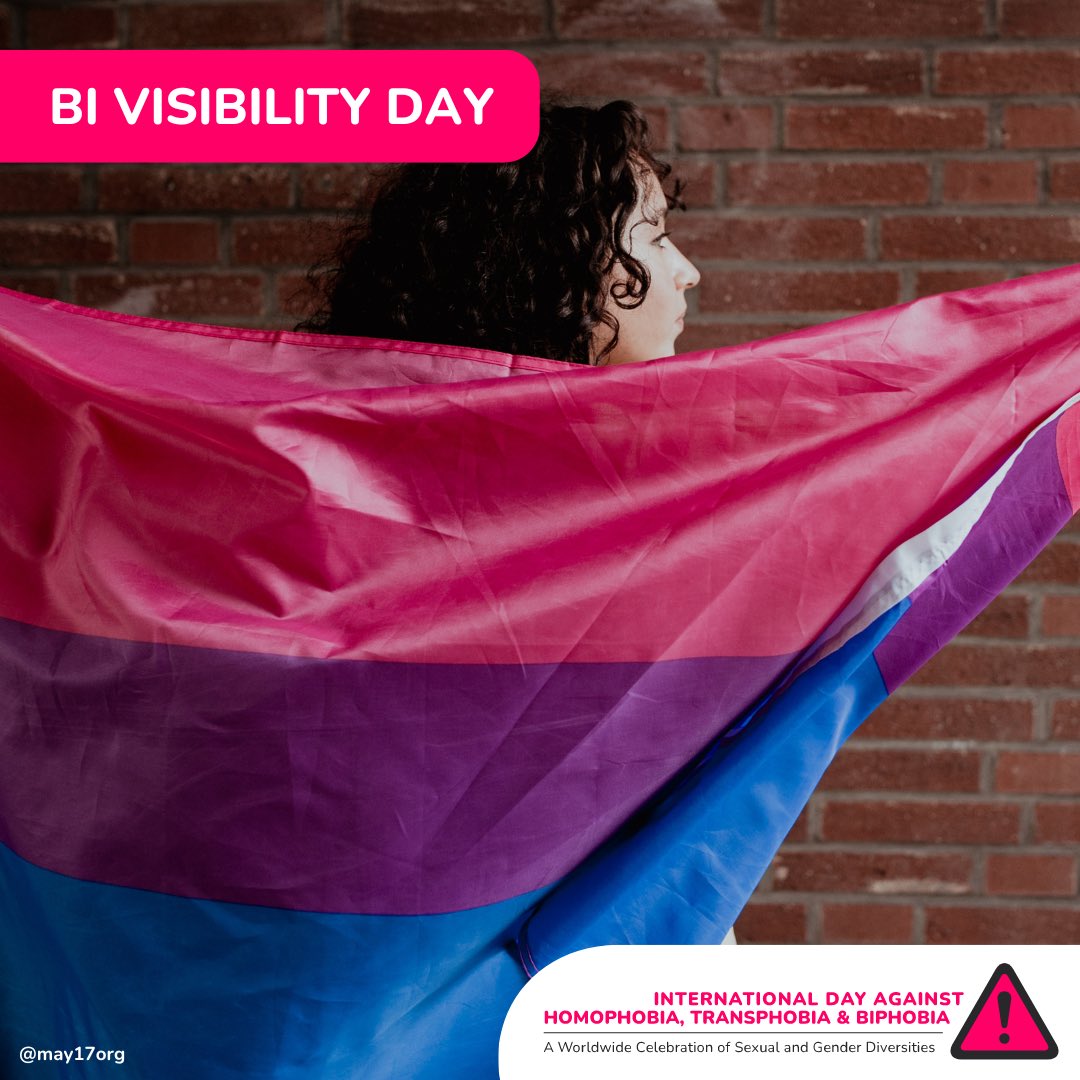 Happy Bi Visibility Day! 🩷💜💙 We proudly support bi people in our communities and celebrate their journey. Let's raise awareness, challenge stereotypes, and create a world where bi individuals are embraced and respected. #BiVisibility #BiPride #LoveIsLove #BiVisibilityDay