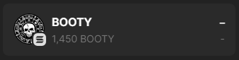 0xJoash's tweet photo. Another @NoomadsNFT W! Won $BOOTY @reaversnft  from just being a holder. Truly top-tier! https://t.co/YdT60yZEyQ
