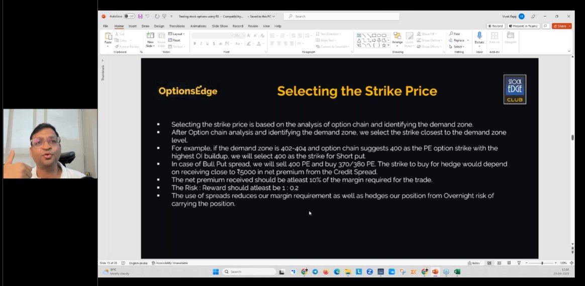 StockEdgeClub's tweet photo. Strike price selection: The key to profitable options trading.
#OptionsEdge #StrikePrice https://t.co/I1sJiIFJxG