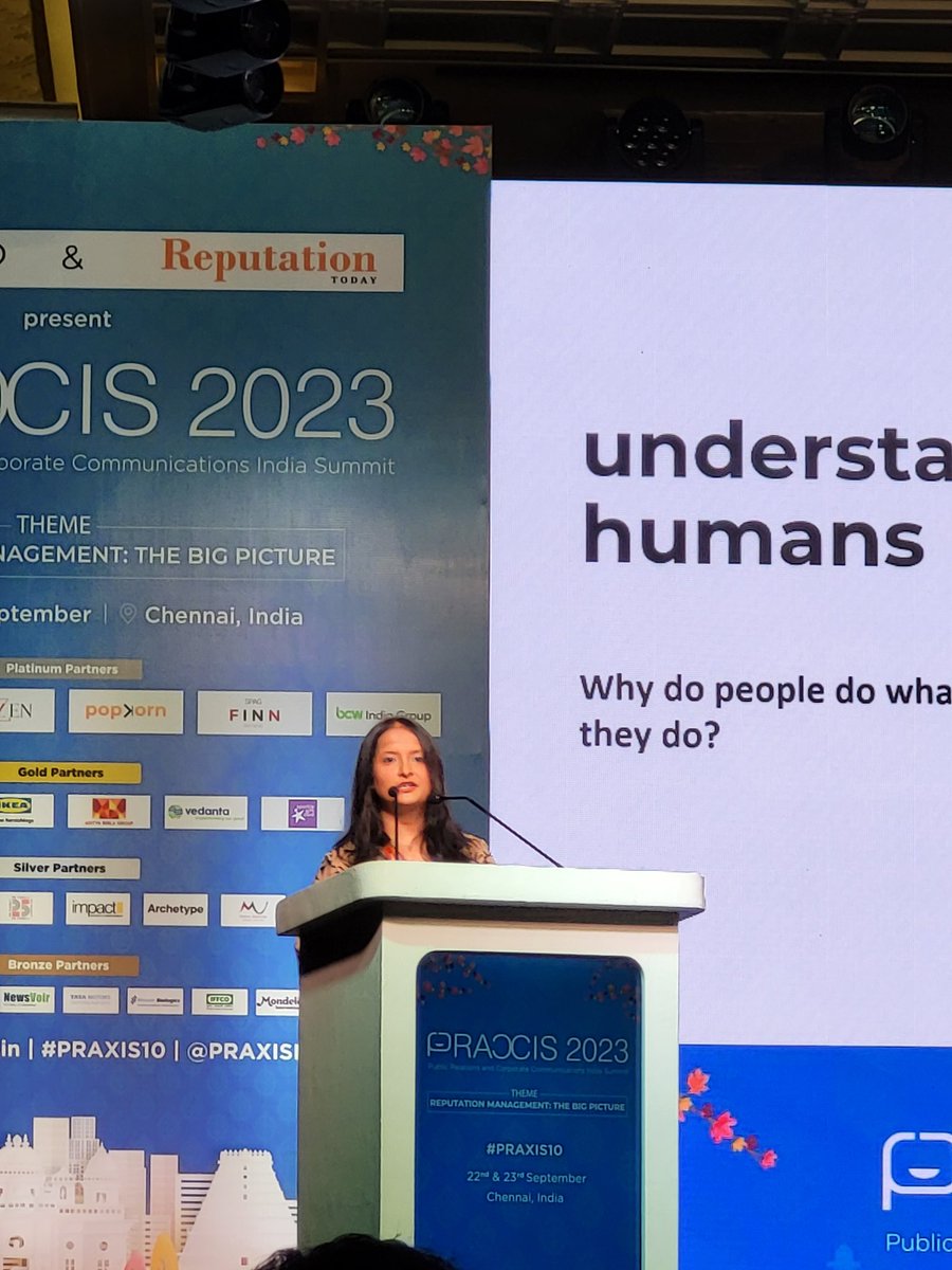 abealjoy's tweet photo. Next keynote address by @shayonislynn on the topic 'Behavioral Science in PR' @PRAXISInd @RepTodayMag
#PRAXIS10 https://t.co/wvIjTDGASn