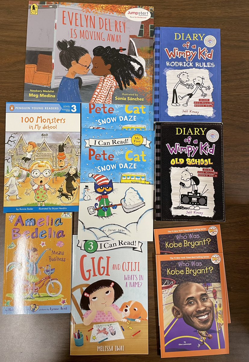 Happy #FirstBookHaul Friday! Can’t wait to share these new arrivals with my students! @FirstBookMarket @FirstBook