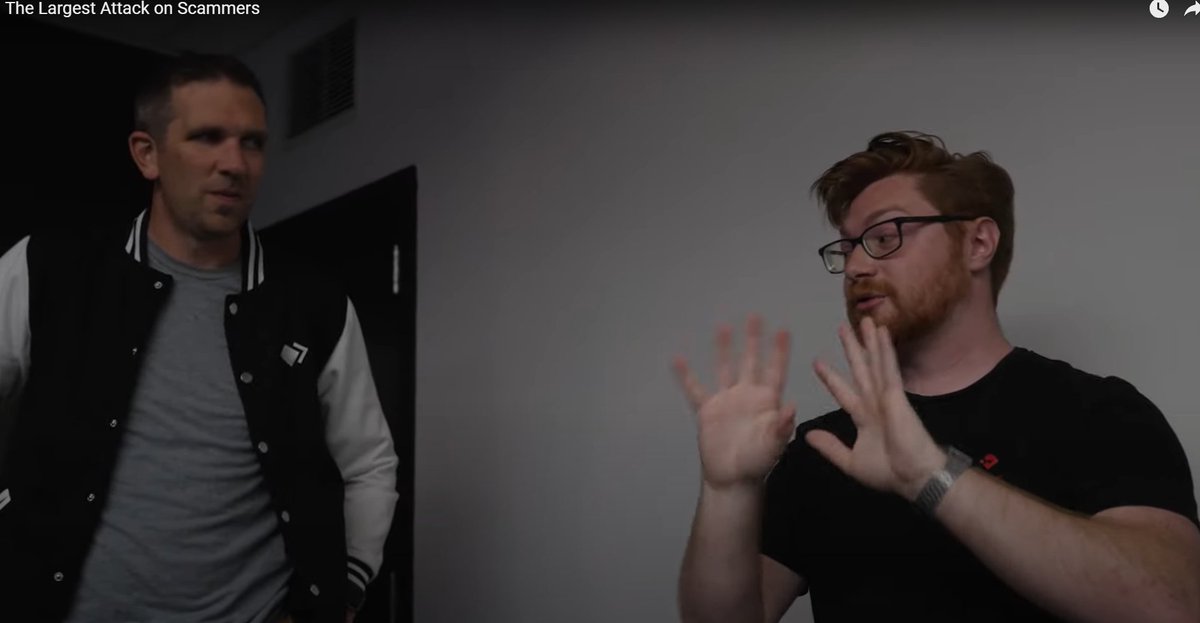 techraj156's tweet image. Never thought I&apos;d see these two super awesome dudes in the same frame 🔥🔥
@_JohnHammond @pleasantgreen 

This was so satisfying to watch @ScammerPayback 
Incase you don&apos;t know what I&apos;m talking about, check it out: youtu.be/jUHFpfVPUYc