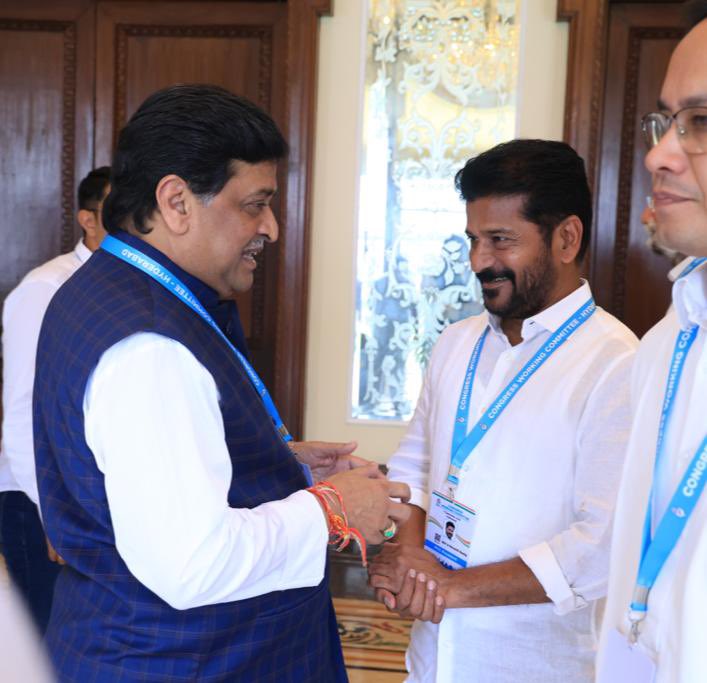 revanth_anumula's tweet image. Some moments from #CWCMeetingHyd