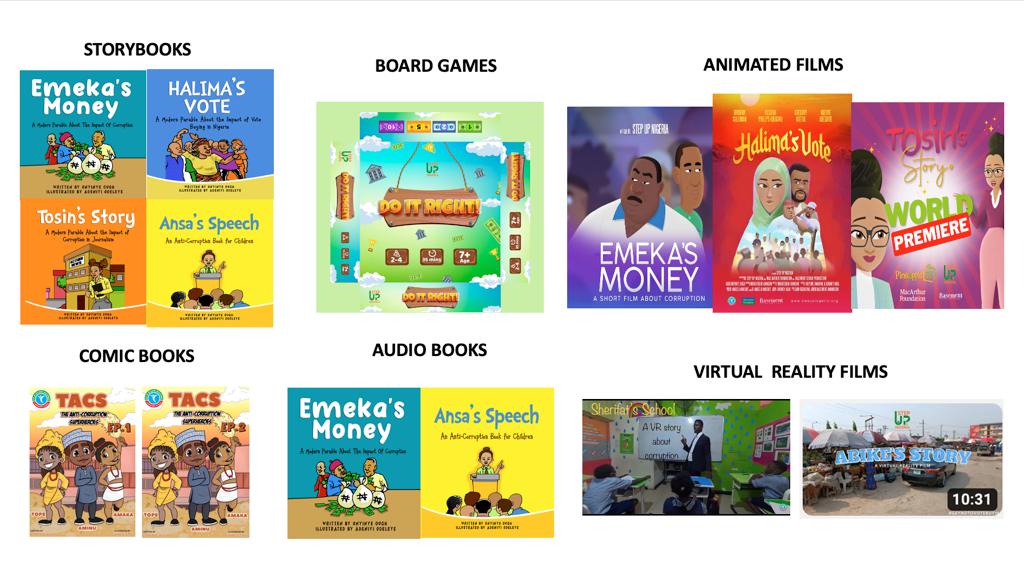Step_Up_Nigeria's tweet photo. Hi Steppers!
We'll be at the 2023 #Akada Book Festival today with our partners @BasementNG. Join us to explore our captivating collection of anti-corruption storybooks and animated films. If you're at the festival, connect with us at the Basement Stand.
#Books #Children #Lagos https://t.co/a0XP4Y2Ty4