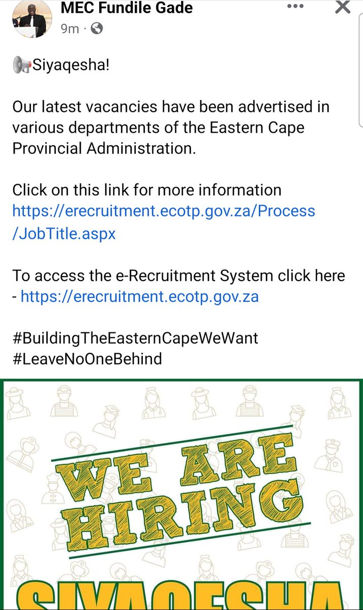 #EasternCape
#BuildingTheEasternCapeWeWant