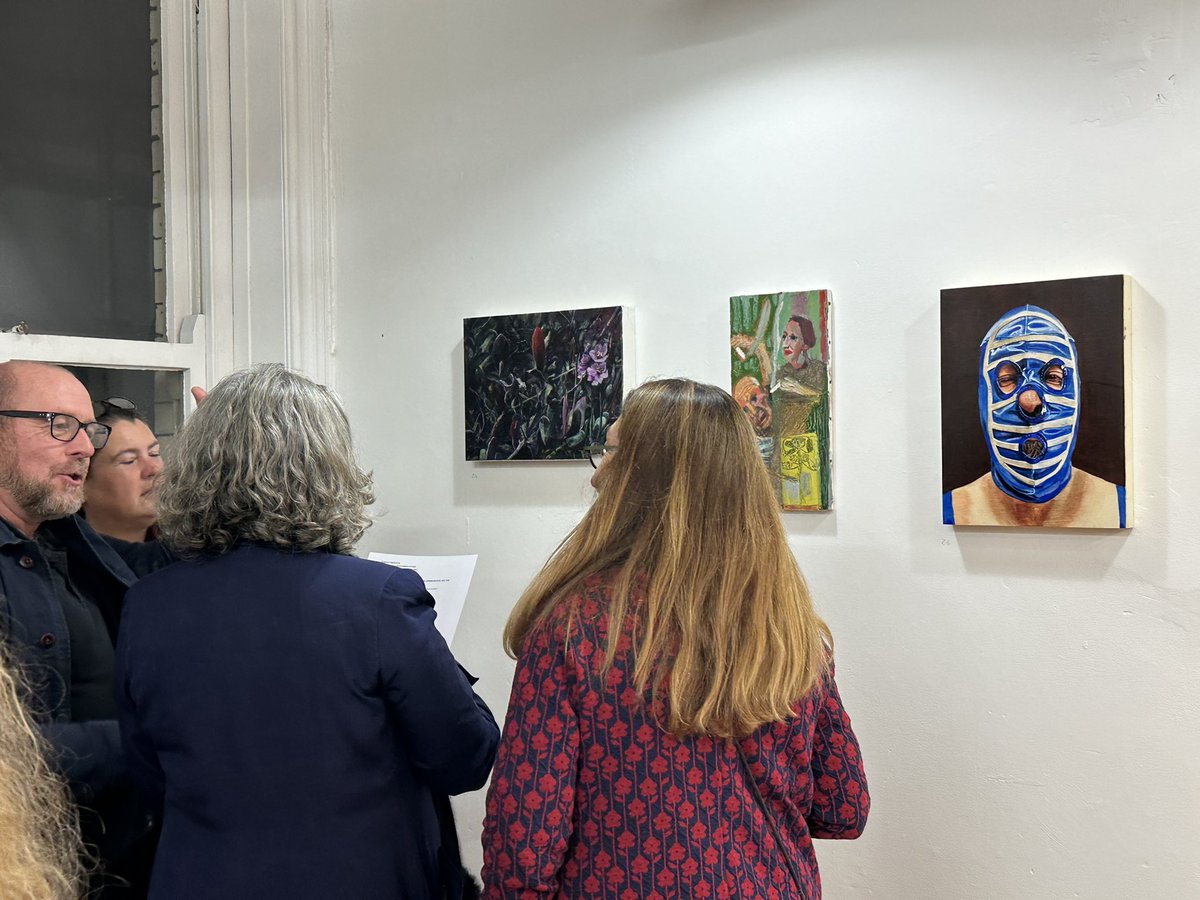 Huddersfield can be SUCH fun when it’s full of painters thanks so much to Karl Bielik and Rob Robert Hall and Terrace Gallery 
TERRACE PRESENTS
DARKER THAN A BLACKBIRDS RETINA 
THR ART STUDIO, CALDER ART SUPPLIES, 2ND FLOOR, BYRAM ARCADE,
HUDDERSFIELD HD1 1ND.