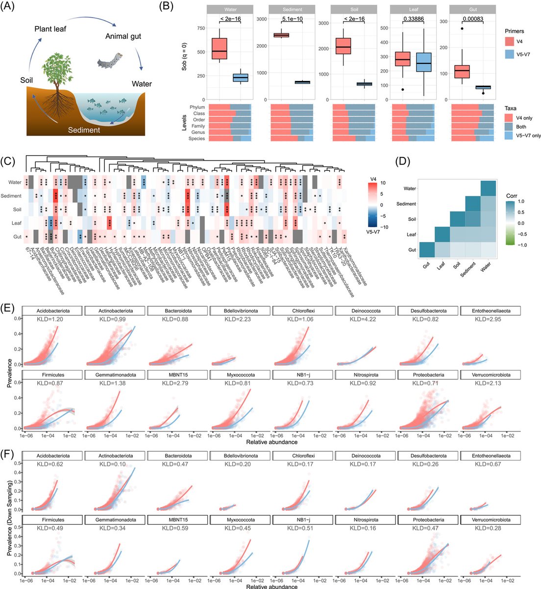 iMetaScience's tweet photo. Primer selection impacts the evaluation of microecological patterns in environmental microbiomes https://t.co/yJtpnuBFU1
#microbiome #Bioinformatics #environment #primer #PCR #Ecology
@wileymicrobio @WileyEcolEvol https://t.co/r36W6wvKWR
