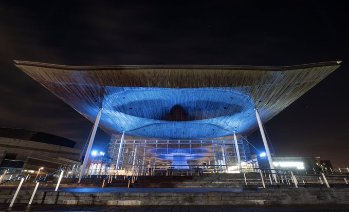 Today is the eve of National Police Memorial Day. In honour of our fallen colleagues, civic buildings across the nation will be illuminated blue. We will remember them. #NeverForgotten #WeWillRememberThem #NPMD23