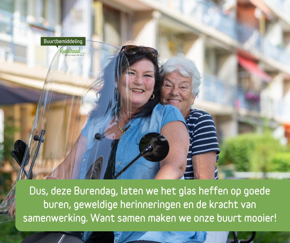 Het is vandaag Burendag!