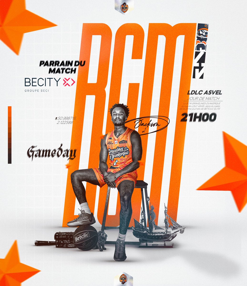 𝕵𝖔𝖚𝖗 𝖉𝖊 𝕸𝖆𝖙𝖈𝖍 ⚔️

🆚 <a href="/LDLCASVEL/">LDLC ASVEL</a> 
⏰ 21H00
🏆 #BetclicELITE 
🏠 Sportica
📆 J02
📲 En direct sur @skweektv 
🎟️ bit.ly/3PSeTEY
🤝🏻 Parrain du match : BECITY Groupe BECI 

#TousBCM #BCMASV