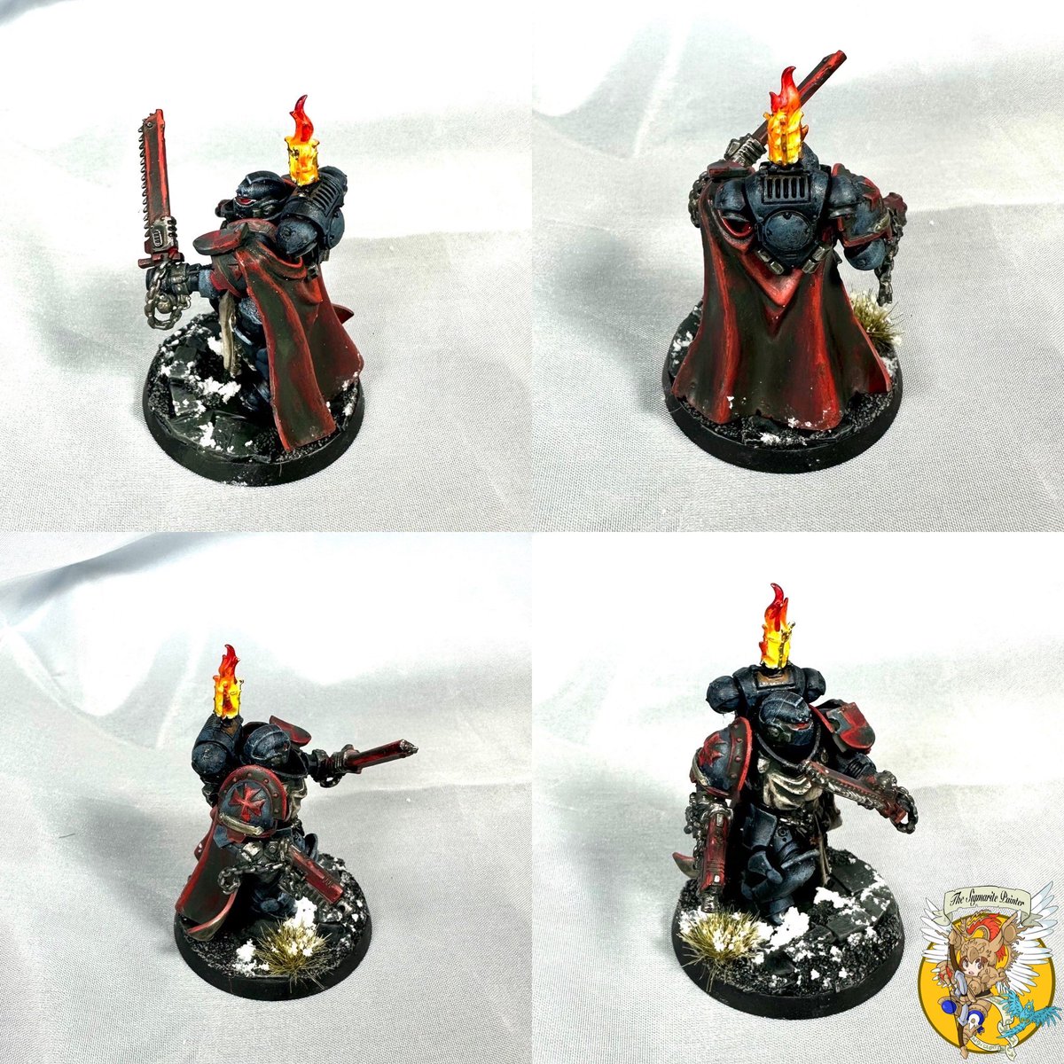 Here are the #PrimarisSwordBrethren for my #SpaceMarines of the #BlackTemplars in #Warhammer40K.

#WarhammerCommunity #Theeternalcrusade #PaintingWarhammer #PaintingWarhammer40K