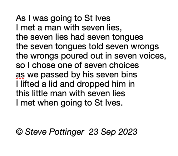 BigStevePoet's tweet photo. It's Saturday morning. Have yourselves a poem. https://t.co/N14TeA7A5k
