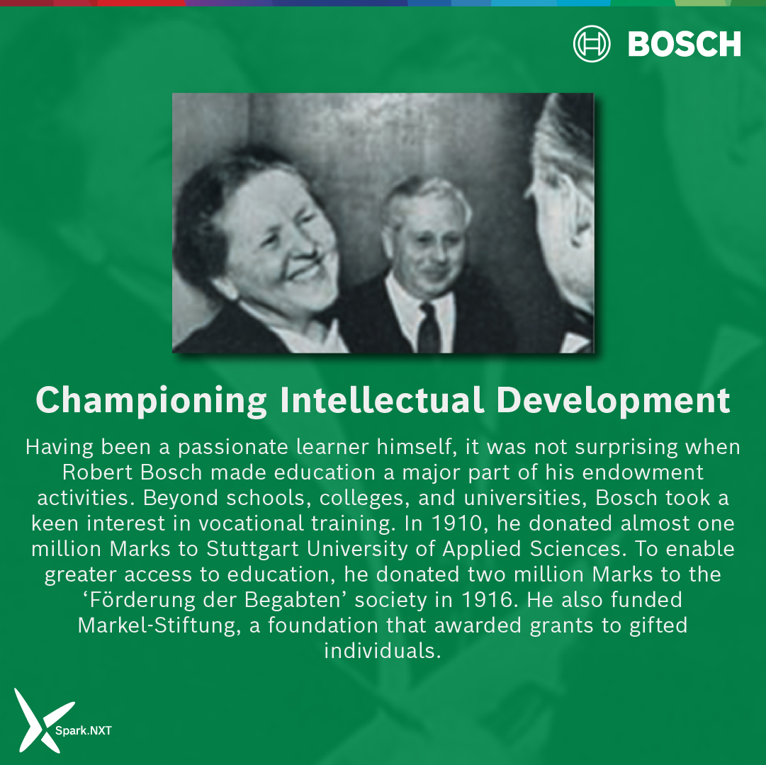 You know him as the founder of #Bosch, but Robert Bosch was also a #visionary, friend of nature, & a #philanthropist. On this occasion of his 162nd birth anniversary, we take a glance back at the man behind the brand, and a few stories from his #legacy. #boschindia #robertbosch