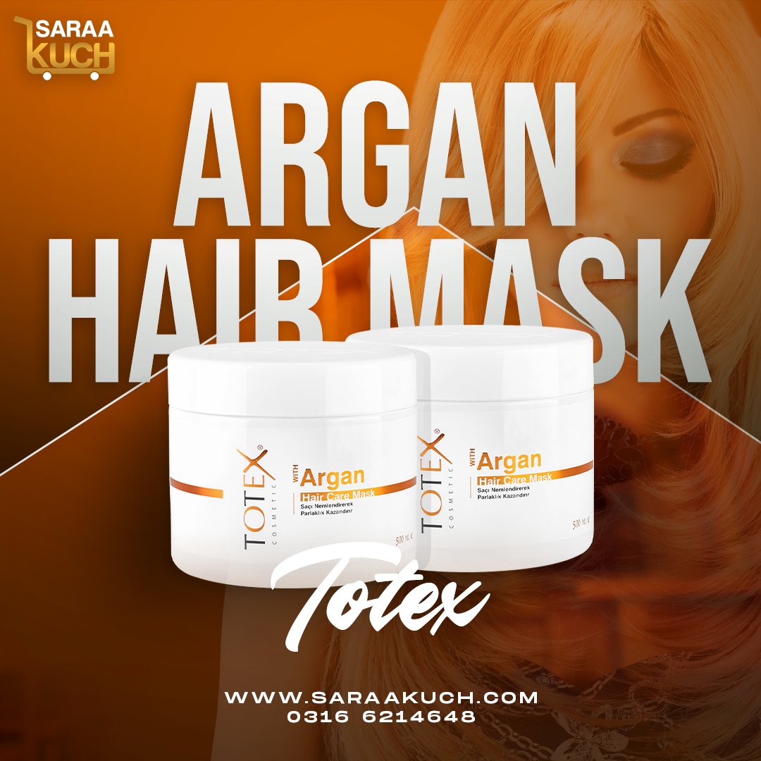 saraakuch's tweet photo. Totex Argan Hair Mask! This luxurious mask is infused with pure argan oil, which is packed with nutrients that will leave your hair feeling soft, smooth, and healthy
#haircare #arganoil #hairmask #totex #healthyhair #naturalhaircare #damagedhair #frizzyhair #hairgrowth #shine https://t.co/MNHSlofcph
