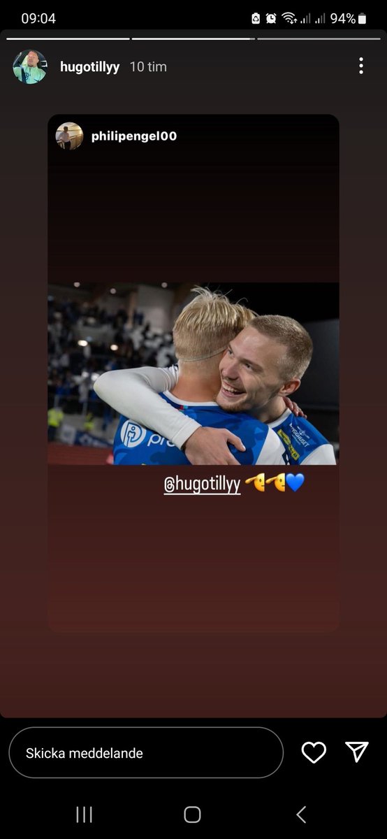 Alltså vilken kväll vi hade igår!! Åkte till nya fina Rimnersvallen med blandade känslor för match mellan <a href="/Oddevold/">IK Oddevold</a> och <a href="/LjungskileSK/">Ljungskile SK</a>.  Hatar matcher som dessa men var ju bara tvungen att uppleva det, och nu efteråt - Så glad jag är att jag var på plats!! SÅ JÄKLA GÖTT! 1-0 💙🤍