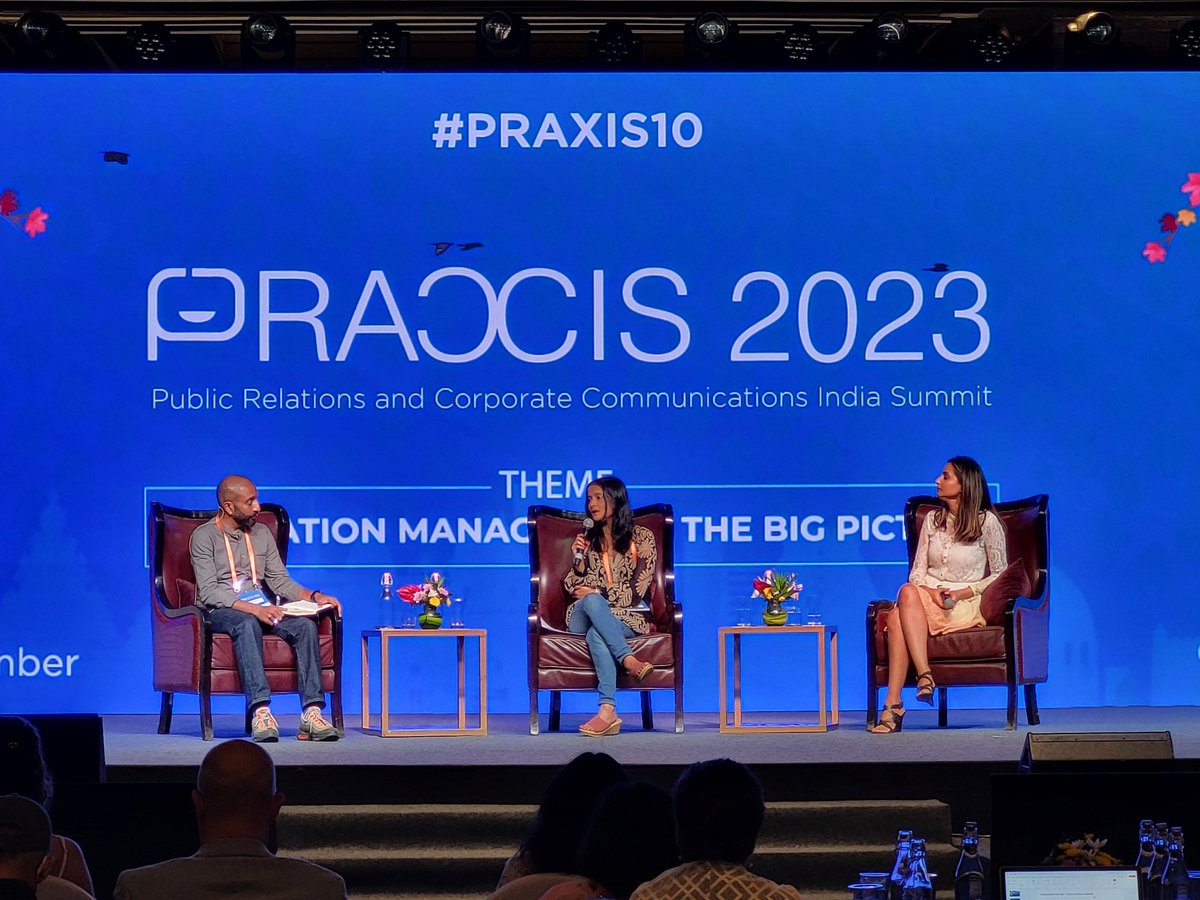 abealjoy's tweet photo. Witnessing Fire Side Chat of @FarzanaBaduel @shayonislynn @ArunSudhaman at @PRAXISInd
#PRAXIS10 https://t.co/USYoPb8QJE