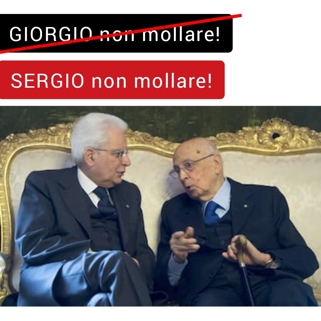 Sergio seguirà le orme di Giorgio?

#GiorgioNapolitano