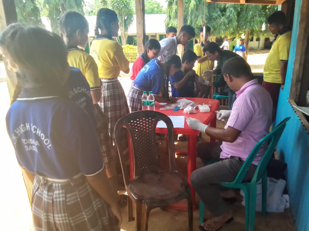 NilkantaDebbar2's tweet photo. Today 21/9/2023/
MASSKA 5.0, Td10year &amp; Td16year Programe at KK HS SCHOOL, Under North Tuisama HWC https://t.co/jm0zZxA0qe