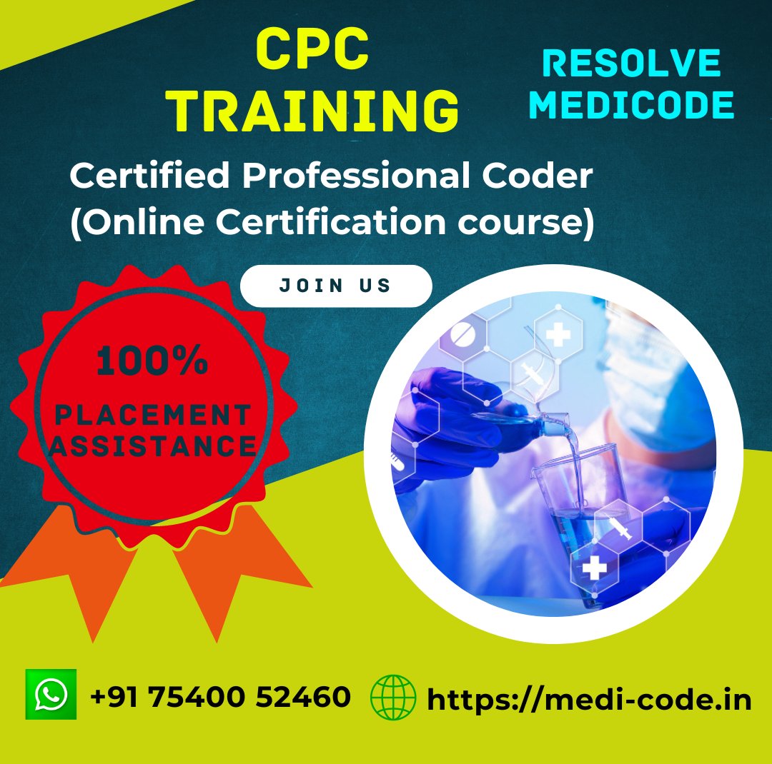 ResolveMedicode's tweet image. Our institution has the best-in-class infrastructure and a good atmosphere with ventilated rooms. Candidates can enroll in the CPC classroom training to experience those facilities. 

medi-code.in/training/cpc-t…

#CPCcourse #CPCtraining  #CPCexammodules #CPCmockquestions