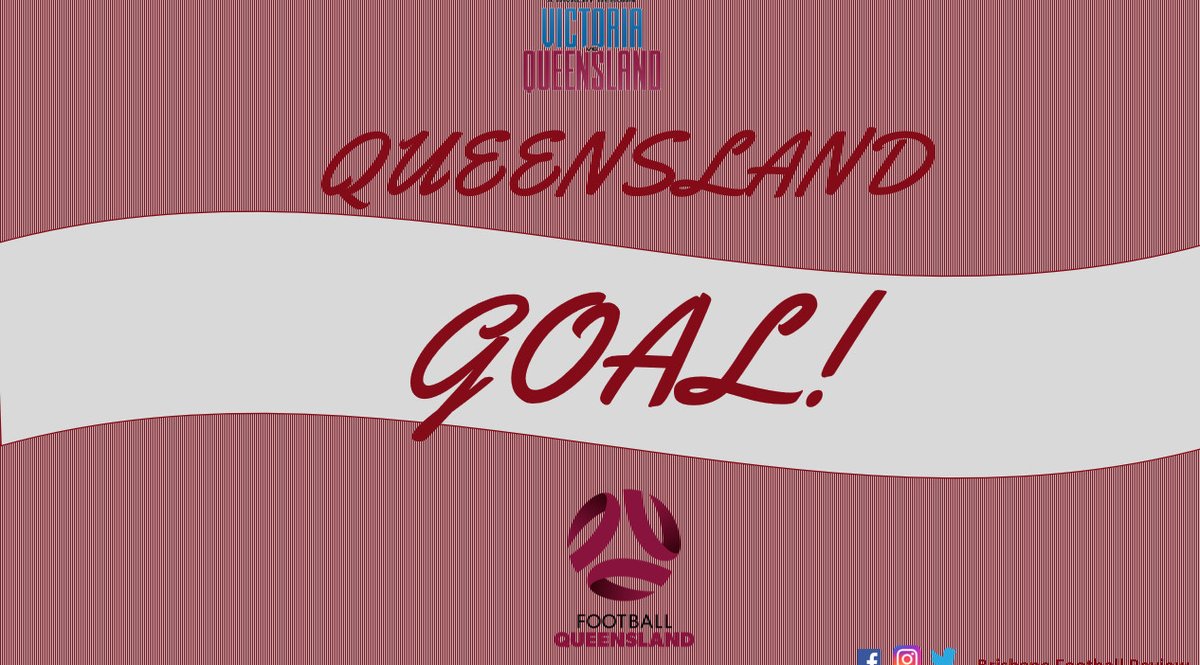 GOAL| 47 minutes  

Victoria 🔵 2-1 🟤 Queensland  

(QLD) Harkana Tkatchenko