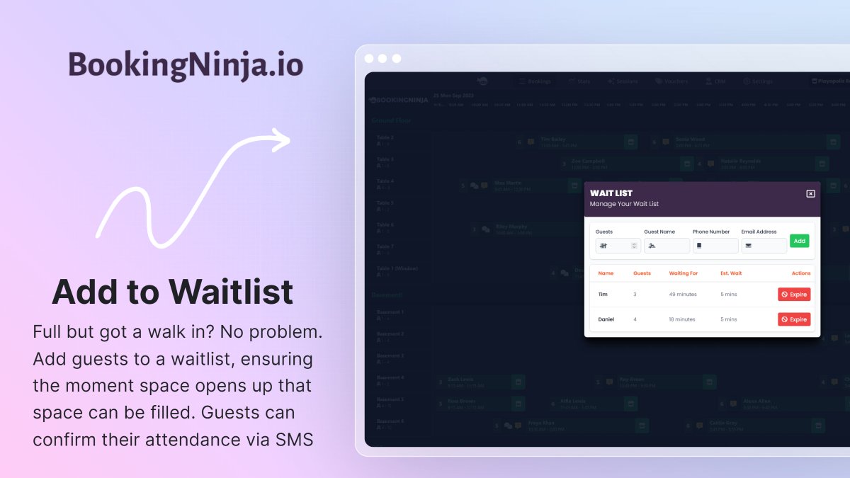 Booking Ninja tweet media