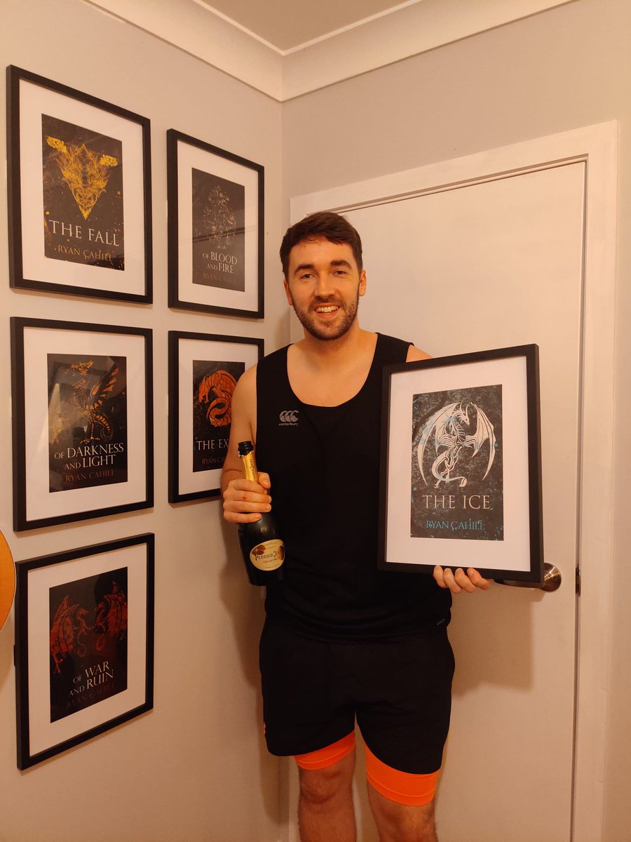 RCahillAuthor's tweet photo. 2.5 years. 6 books. 960,000 words.

The Ice is now out in the world, and the journey continues. Thank you to everyone who has helped me live this dream.

Here's to many more books and many more years ❤️ https://t.co/oSVs6XQDAe
