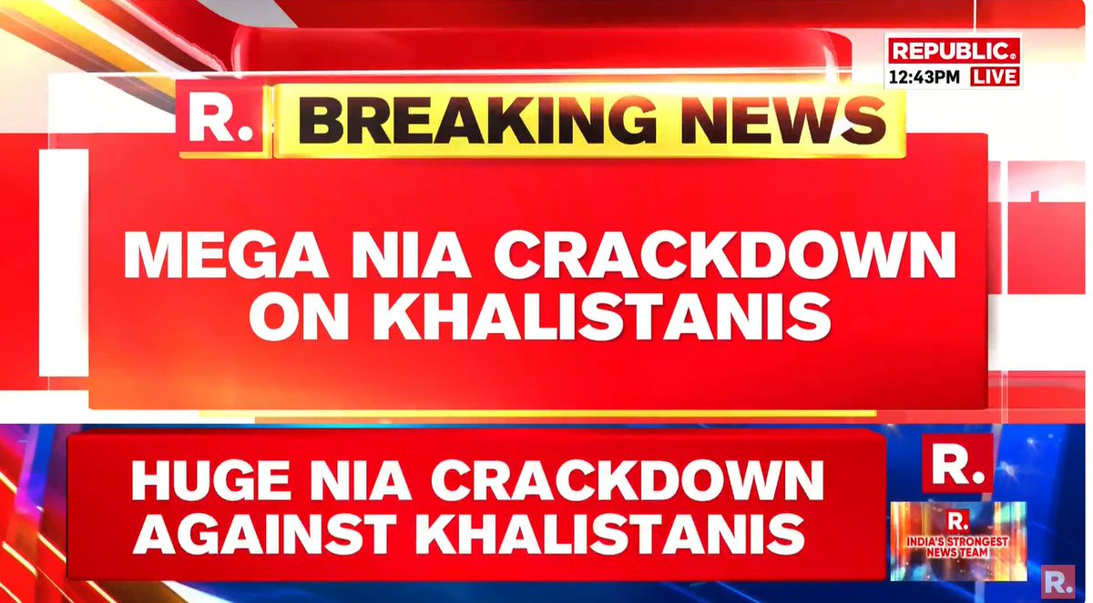 #BREAKING | Khalistani sympathizer Gurpatwant Singh Pannu's property confiscated by NIA.

#NIA #Khalistani #Chandigarh #GurpatwantSinghPannu 

WATCH #LIVE only here-youtu.be/_YRVWwODxtg