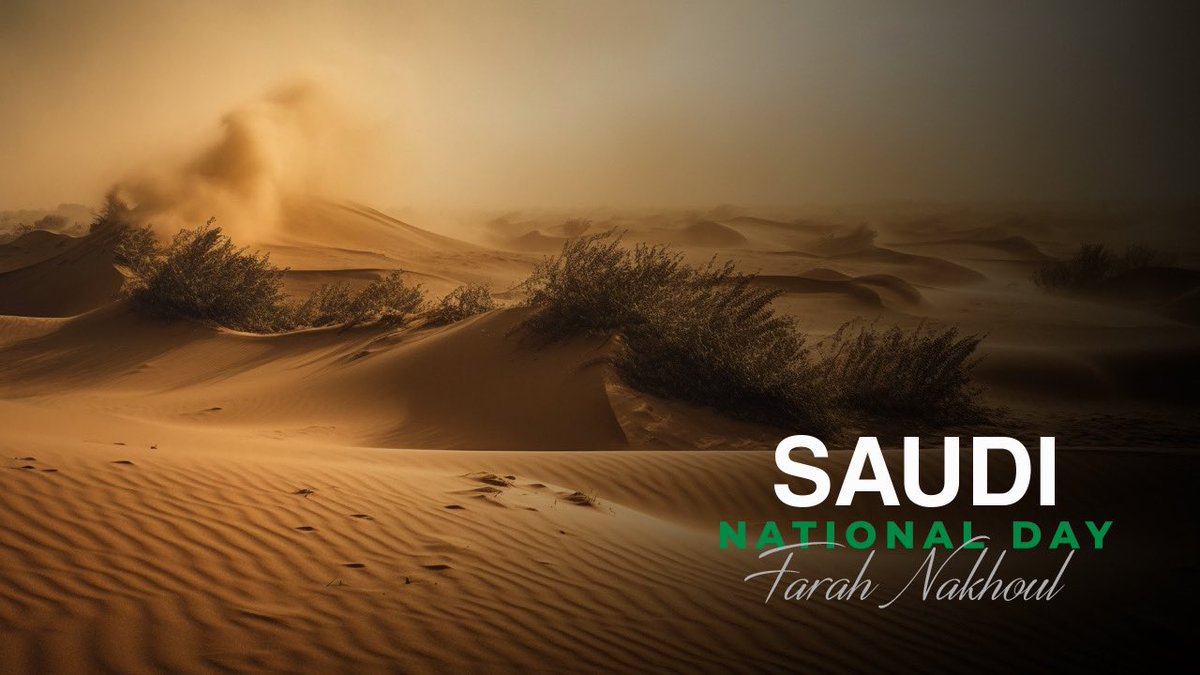 Happy #Saudi national day 💚

#FarahNakhoul | #اليوم_الوطني_السعودي_93