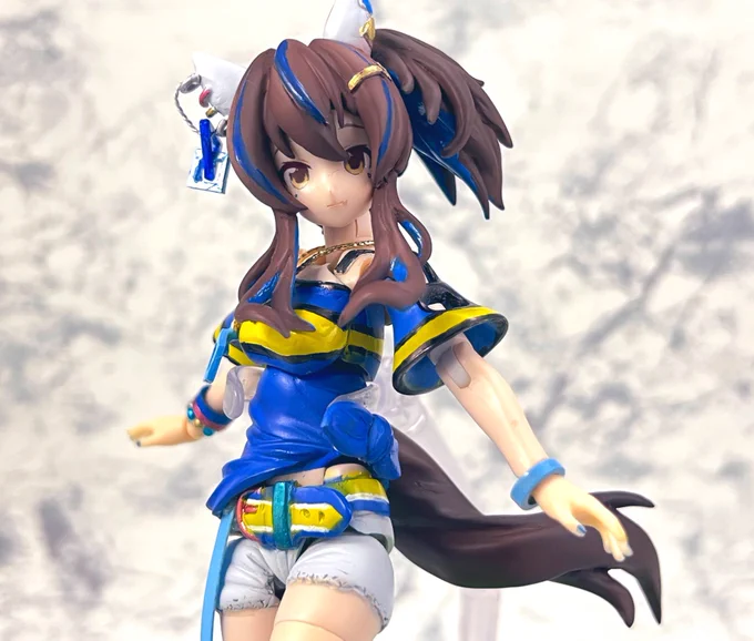 #みんなのメガミデバイス見せ合おうコラボキットに再現にメ美肉とうちは賑やかですの 