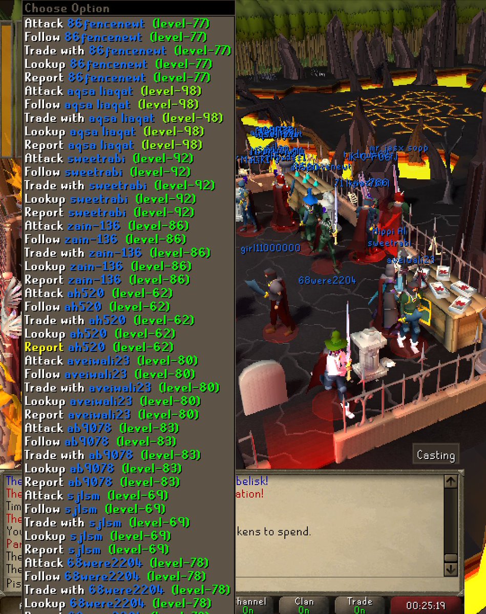 elyrunescape's tweet photo. Massive OSRS Soul Wars Bot Farm World (w421), taking up majority of the world.

Please look into it
@JagexSponge  @JagexSupport @JagexTwisted @JagexRyan @JagexSponge @JagexRowley @JagexDoom @JagexJack @JagexHelen @JagexRamen @JagexAbe @JagexAyiza @JagexCurse @JagexDorn @JagexAsh https://t.co/RTdudwmgfJ