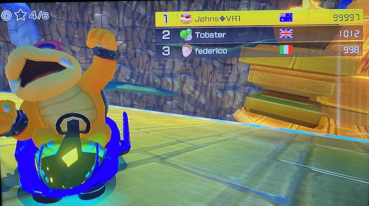 JohnsMK8's tweet photo. 99997, last game until i reach max vr🫡 #wiiu #mk8 https://t.co/xQao6rHoTy