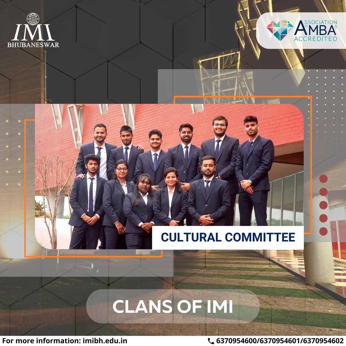 IMI_Bhubaneswar's tweet image. Turning your college experience into worthwhile moments! 

Introducing you to the Cultural Committee of IMI Bhubaneswar that keeps the spirit of college alive as a unified effort so that we take moments back as souvenirs!

#imi #imibh #cultmafia #culturalcommittee #cult #pdgm