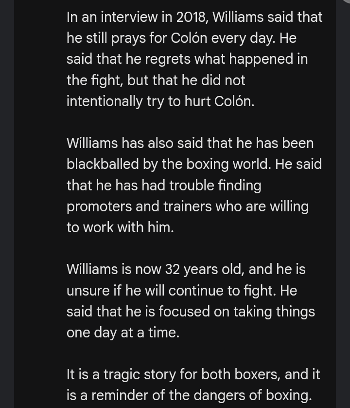 Tragedy in the Ring: The Story of Prichard Colón and Terrell Williams 💔🤔