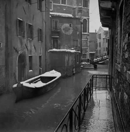 “E tra quel silenzio di tanti canali” Paolo Monti | Venezia 1949
