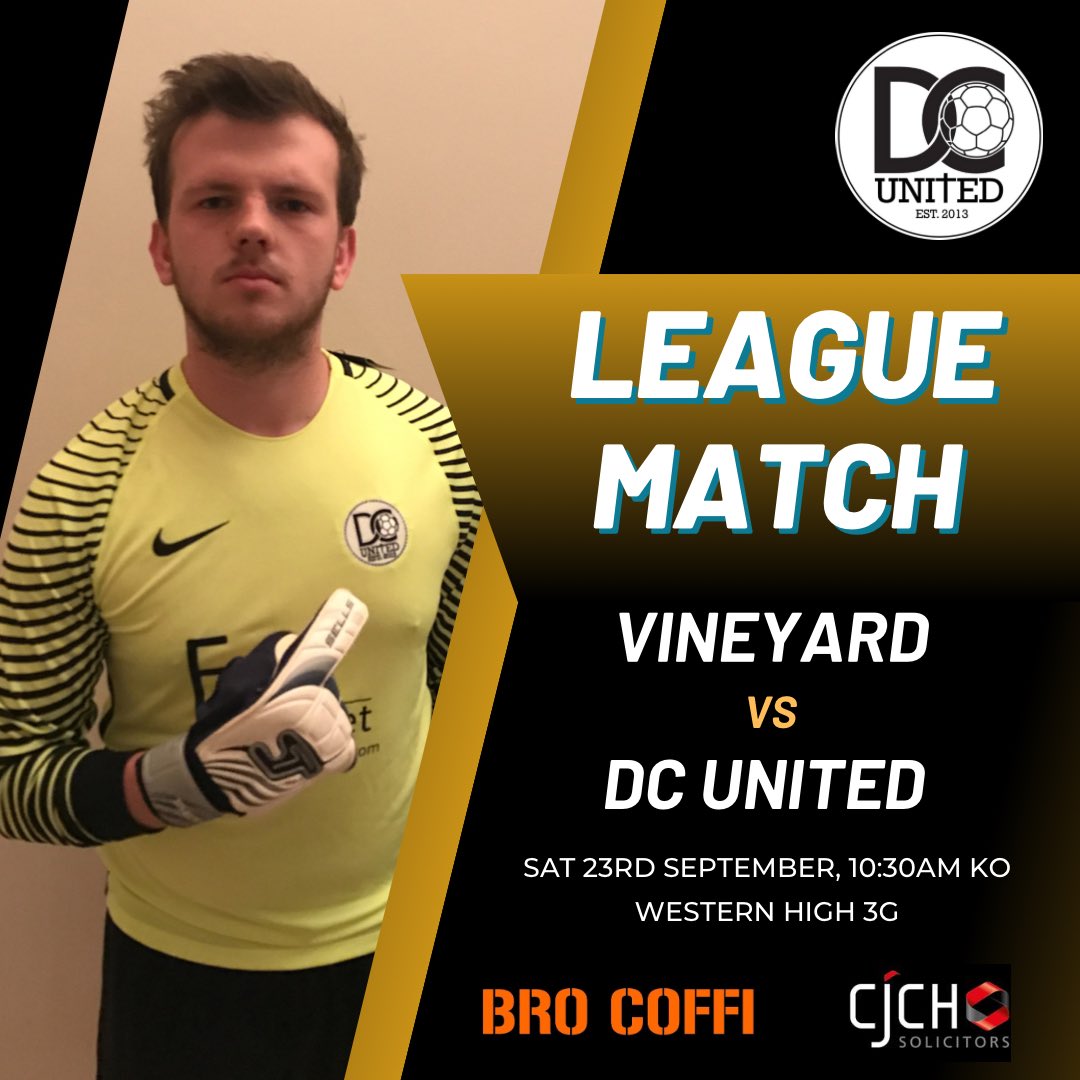 This morning, we play Vineyard Cardiff in our 5th league game of the season ⚽️