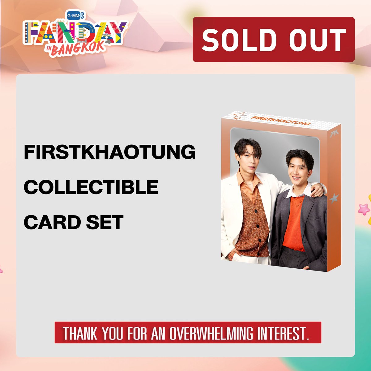 GMMTV FirstKhaotung Collectible Card トレカ FirstKhaotung - 推しタイ -Oshi Thai-