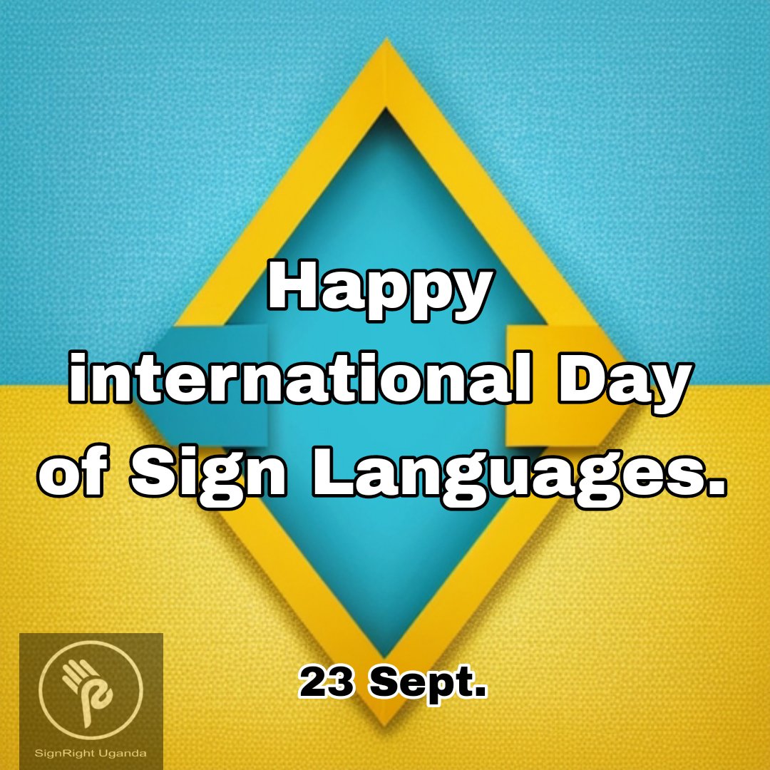 Slad_info's tweet photo. 🤟✨ 
At Sign Right Uganda we celebrate the rich diversity of  Ugandan sign languages and promote their recognition countrywide. Let's unite to ensure equal access and inclusion for the Deaf community. Join us in our mission to break barriers and empower through communication! https://t.co/yBxAOL8QEd