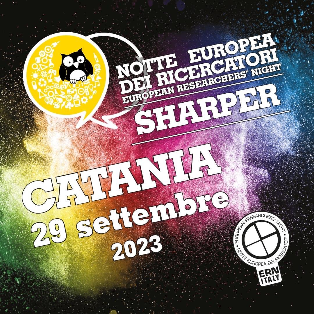 Torna la Shaper night.
Ci sarà anche il Dsps! <a href="/sharpernight/">SHARPER Night</a> <a href="/unict_it/">Unict</a> #europeanresearchersnight