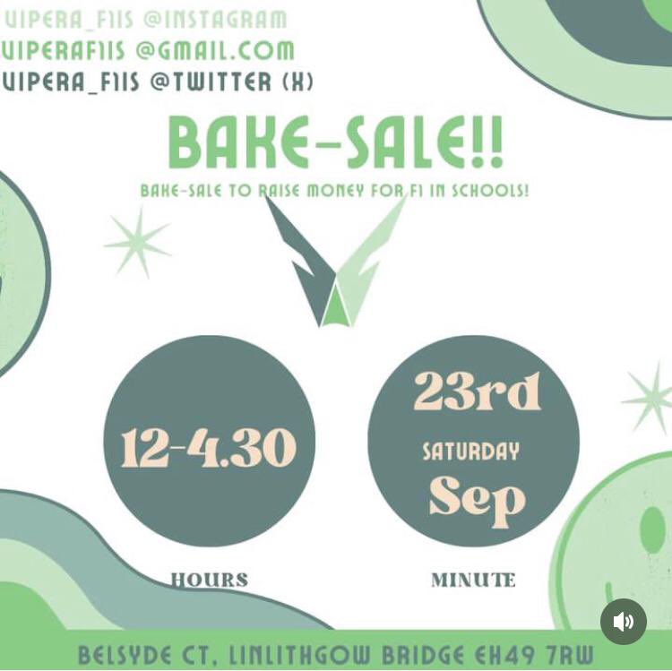 Ian lee (@homperdonk) on Twitter photo Team <a href="/vipera_f1is/">Vipera - F1 In Schools Team</a> from <a href="/Linlithgow_Acad/">Linlithgow Academy</a> will be holding a bake sale today to help fund their design, development and participation in @f1inschoolsUK . All welcome. Team <a href="/vipera_f1is/">Vipera - F1 In Schools Team</a> from <a href="/Linlithgow_Acad/">Linlithgow Academy</a> will be holding a bake sale today to help fund their design, development and participation in @f1inschoolsUK . All welcome.
