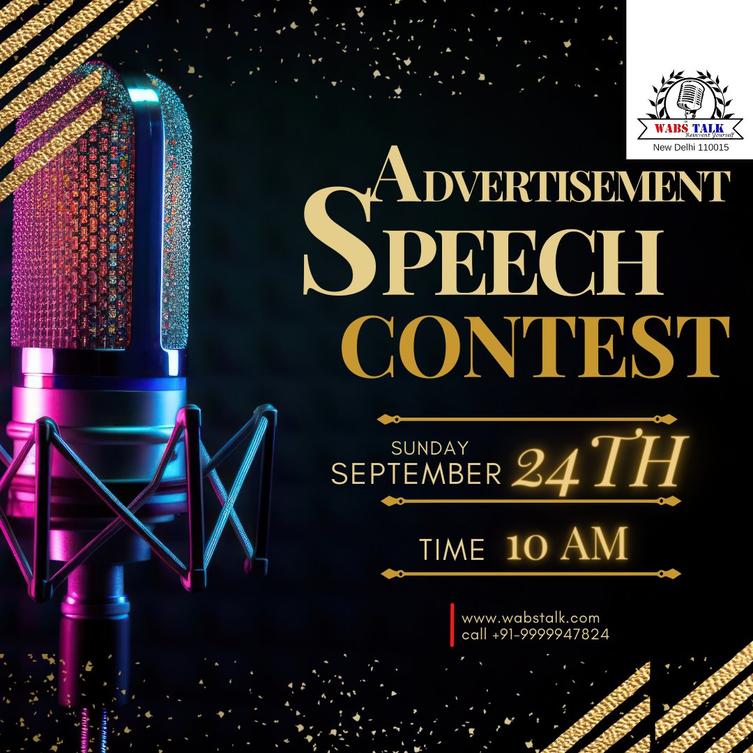 WabsTalk's tweet image. (Join: 9999947824) Advertisements Speech Contest on Sunday #Geetanjali #TechSparks2023 #DelhiRains #GalaxyA54White #DelhiUniversity #SSC_CGL_2023_REVISED_RESULT #stockmarketcrash #RameshBidhuri #BringBackStringChannel #Smackdown📷 #Burberry #MissionRaniganjTrailer