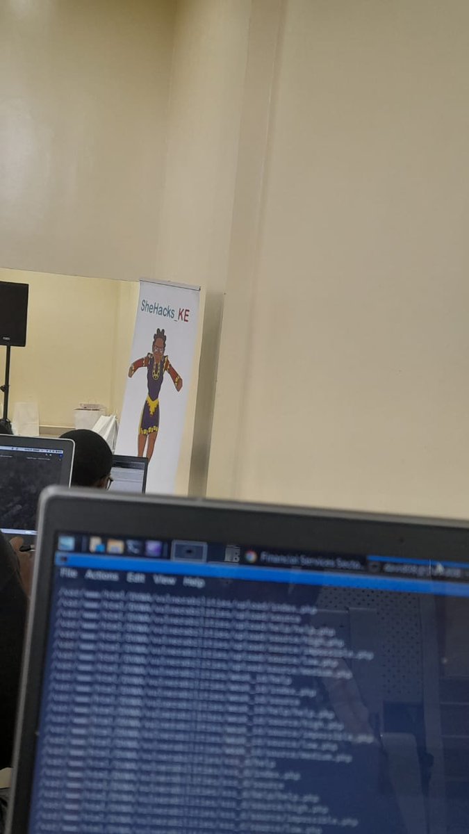 David_kariuki08's tweet photo. After a pretty long while out of the technical space... It feels really good to do this again...
#SheHacksCTF @shehacks_ke @SAFATeamGmbH https://t.co/lwWlc1VRge