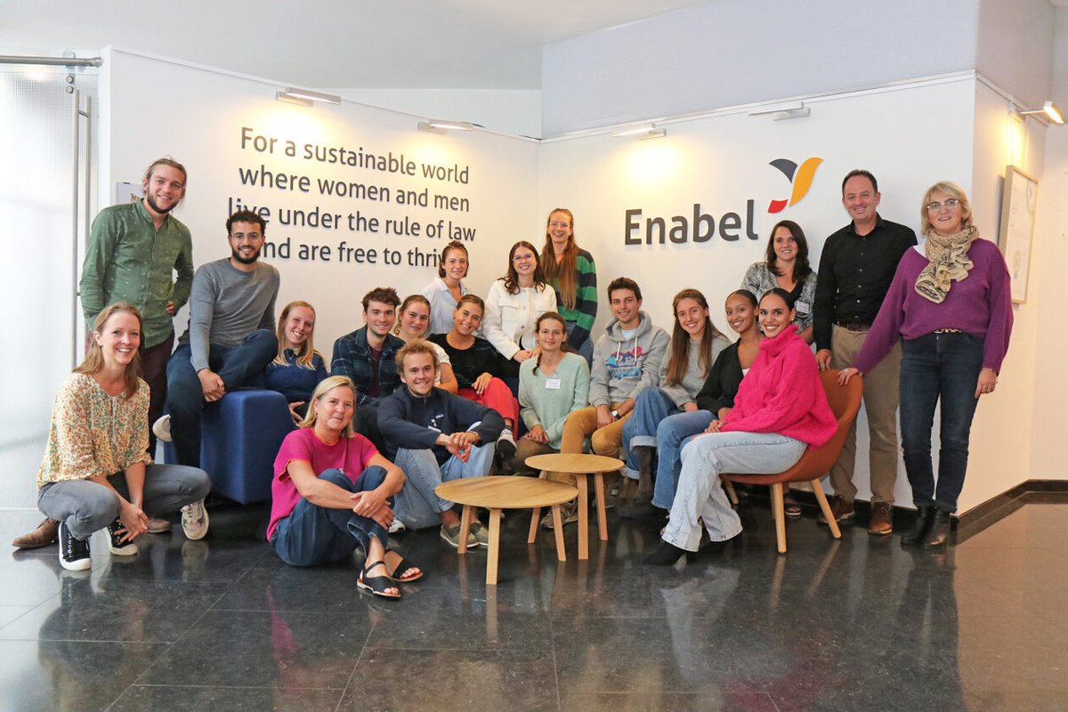 jeanvanwetter's tweet photo. Ambition, talent and a strong motivation to have a positive impact on our world! Welcome to the new cohort of our #JuniorProgramme. They are in Brussels this week for their training before putting their expertise to the benefit of our programs and our partners. #enablingchange https://t.co/Rkrh3vrLli