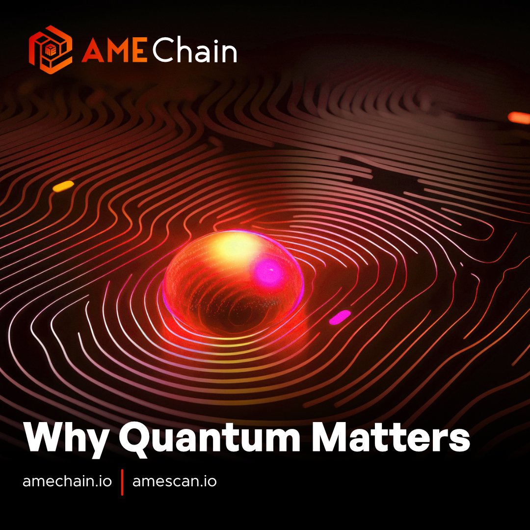 Amechainquantum's tweet image. Why Quantum Matters 💡🌐 Quantum computing is a game-changer, and so is the need for quantum security.
Learn why quantum-security is vital in the blockchain world.
#DataPrivacy #QuantumEncryption #Amechain #QuantumBlockchain