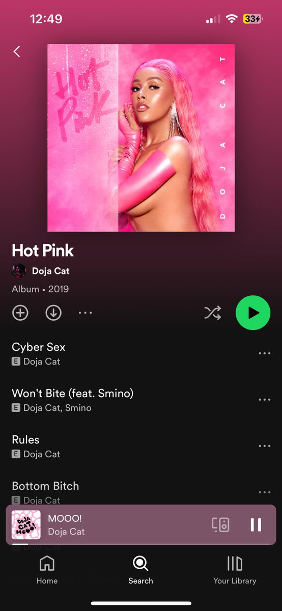 thatguyalexxoo's tweet photo. the world is saved, no more demon era #DojaCat https://t.co/6h9Ubons1a