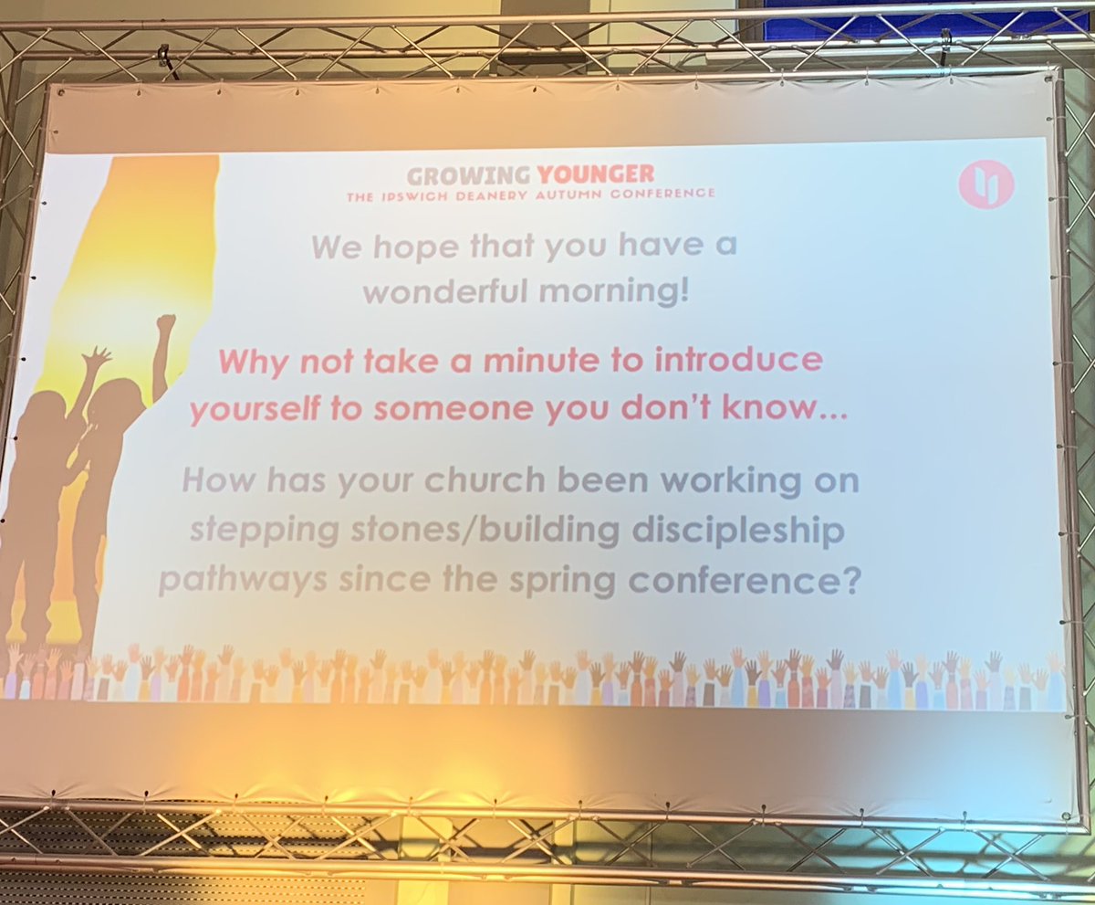 ManDioGF_EYA's tweet photo. All set up for #WiggleWorship this morning at the Ipswich Deanery Autumn Conference #GrowingYounger @DioManchester @ManDioGF_PM @ManchesterCWO @ManchesterDYO @BishMiddleton @matthewporteruk @ManDioGF_SLDE @ManDioGF_OADE @ManDioGF_MNEDE @ManDioGF_MSSDE @ManDioGF_ROCHDE https://t.co/A5WLWnNk1d